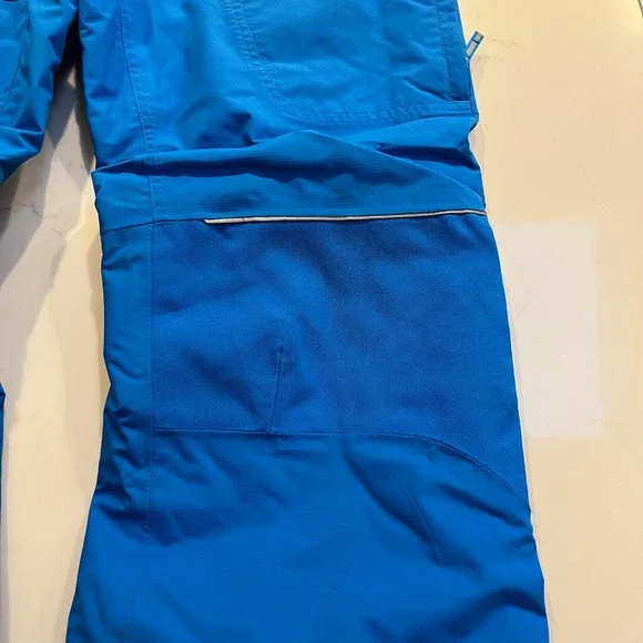Columbia Titanium Omni-Tech Kids Blue Waterproof Snow Pants Sz. LG Ski Snowboard - Picture 5 of 16